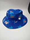 Shark Kids Bucket Hat Cap Fitted 54CM Small (S)