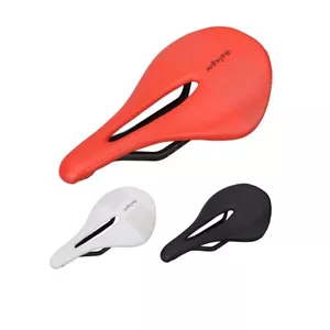 Sillín de bicicleta de carreras de fibra de carbono MTB bicicleta sillín ultraligero cojín de asiento 240x143mm 125g - Imagen 1 de 13