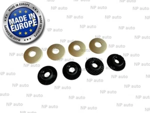 4X BEIGE VOLVO ALFOMBRILLA COCHE CLIPS FIJACIÓN ALFOMBRA EMPUÑADURAS ABRAZADERAS SOPORTES SUELO MANGAS - Imagen 1 de 3