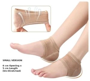 SMALL Heel Gel Protection Foot Shoe Insole Insoles Cushion Pads Silicone Protect - Picture 1 of 4
