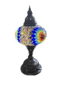 High Quality Mosaic Lamp, Moroccan & Turkish Ottoman Table Lamp - Picture 1 of 3