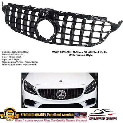 C250 C300 C350 parrilla GT todo negro 2019 2020 con cámara 2/4 puertas nuevo Foto 1 de 4