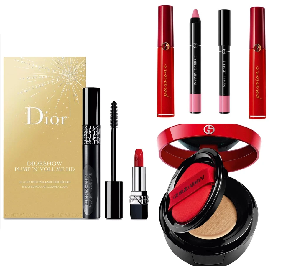Giorgio Armani & Dior Makeup , Lipstick , Foundation - Image 1 of 1