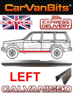 PARA JEEP CHEROKEE XJ 84-01 CUERPO DE REPARACIÓN DE UMBRALES PANEL EXTERIOR GALVANIZADO IZQUIERDO - Imagen 1 de 6