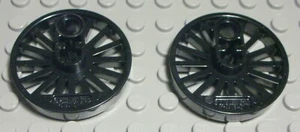 Lego Eisenbahn 4x4 Rad Zug Lok Dampflok Schwarz 2 Stück - Bild 1 von 1