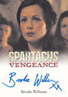 Spartacus Vengeance Autograph Card Brooke Williams