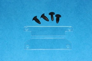  Lens Cover Photocell + Odometer 86 87 88 89 C4 Corvette Dash cluster w/ Rivets - Picture 1 of 1