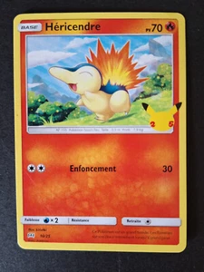 Héricendre 10/25 Promo McDonald's 2021 Carte Pokemon Français - Picture 1 of 2