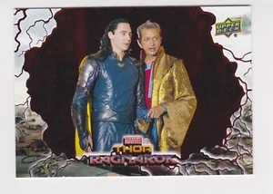 2018 Upper Deck Marvel Thor Ragnarok Red Parallel #25 Loki,Grandmaster - Picture 1 of 1