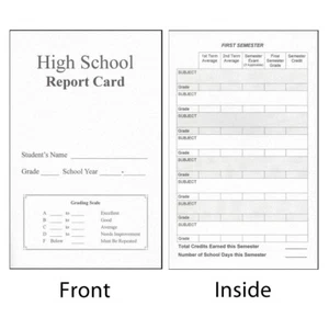 Academic Advantage Homeschool High School Report Card - Picture 1 of 1