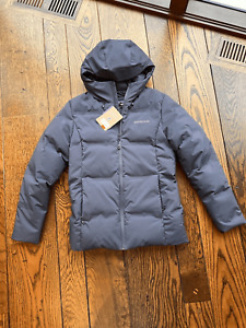 Patagonia Jackson Glacier Jacket Smolder Blue Hooded Jacket XS MSRP $369 RARE