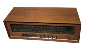Vintage Mid Century German SABA 760 Stereo Walnut Wood Cabinet For Repair - Bild 1 von 19