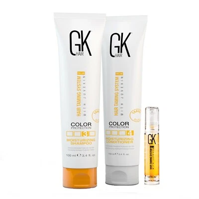 GK Hair Moisturizing Shampoo and Conditioner Set Dry Damage Sulfate Free 3.4 Oz - Image 1 of 4