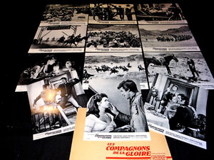 The Glory Guys: Senta Berger Tom Tryon Game 12 Lobby Cards Western 1965