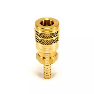 1/4" ID Tubo Barra 1/4" Accoppiatore Industriale Raccordo Aria Ottone M Interscambio SG3603 - Foto 1 di 6