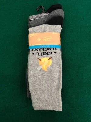 Meias masculinas originais Penguin Munsingwear pacote com 3 tamanho: 10-13 Crew - Imagem 1 de 4