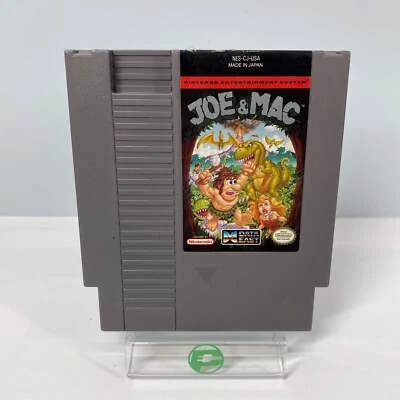Joe and Mac (Nintendo NES, 1992) Cartridge Only - Image 1 of 2