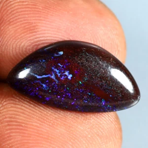 Piedra preciosa ópalo matriz de roul de Australia de 4,10 quilates elegante (19 x 10 mm) (sin calefacción) - Imagen 1 de 1