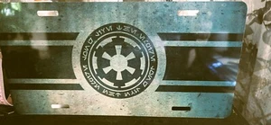 Placa frontal Star Wars Galactic Enterprise - Sith, símbolo del lado oscuro - Imagen 1 de 4
