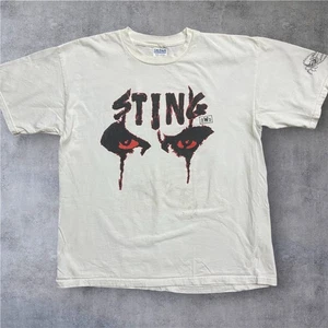 Camiseta blanca Gildan Vintage Y2K NWO WCW Sting Wrestler Wrestling para hombre talla XL - Imagen 1 de 9