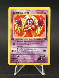 Sabrina's Jynx #057/132 Gym Challenge 1ª Edición 250001 - Imagen 1 de 2