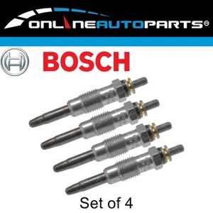 Set of 4 Bosch Glow Plugs for Ford Transit VF VG 2.5L Diesel Engine 1986~2000 - Picture 1 of 1