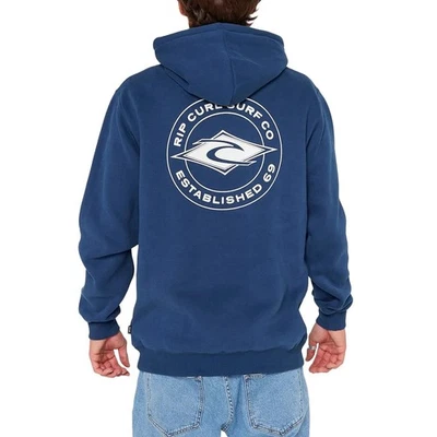 Sudadera Con Capucha Rip Curl Staple - Azul Marino Claro - Imagen 1 de 4