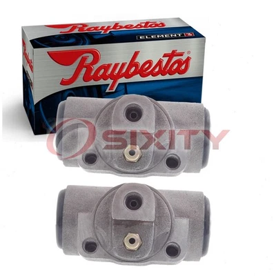 2 cilindros de rueda de freno de tambor trasero Raybestos Element3 para GMC mr 1992-2000 Foto 1 de 4