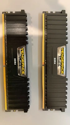Corsair Vengeance LPX 16GB (2x8GB) DDR4 DRAM 3000MHz C15 Memory Kit - Black... - Image 1 of 3
