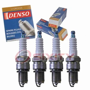 4 pc Denso Standard U-Groove Spark Plugs for 1967 Nissan 2000 2.0L L4 gg - Picture 1 of 5