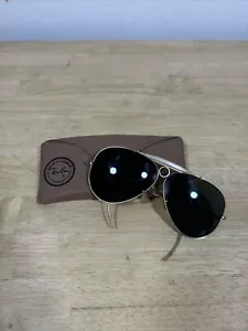 Occhiali da sole avvolgenti vintage B&L Ray Ban USA Shooter 10K GF 62mm G15. Leggi - Foto 1 di 8