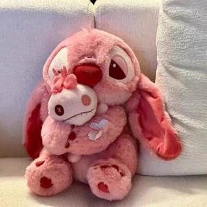 Authentischer Disney Store Stich Scrump Plüsch Sakura 2024 limitierte Auflage ohne Etikett - Bild 1 von 3