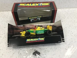 Scalextric slot Car C.142 Ford Benetton F1 Boxed unused Exceptional Car - Picture 1 of 7