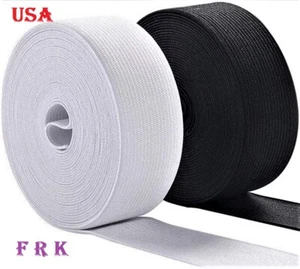 Elastico 1,5" pollici 5, 10, 15 iarde elastico alta qualità MADE IN USA SPEDIZIONE GRATUITA - Foto 1 di 8