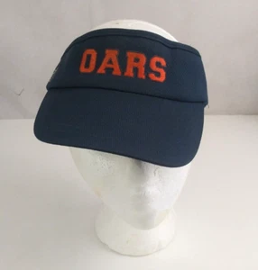 Headsweats Oars Blue & Orange Embroidered Stretch Unisex Visor - Picture 1 of 7