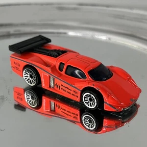 1988 Mattel Hot Wheels Lamborghini Orange GT Race Car  1:64  Vintage - Picture 1 of 11