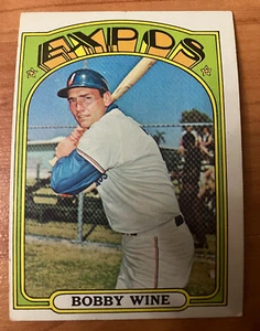 Montreal Expos: 1972 Topps #657 Bobby Wine High Number - En muy buen estado-excelente+ - Imagen 1 de 1