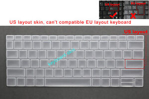 US Keyboard Skin Cover for HP 13.3"inch EliteBook 830 G7 835 G7 / 830 G8 835 G8