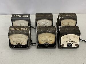 Lot Vintage Electro-Matic MPH Radar Speed Meters Model S-5 Police Squad Car