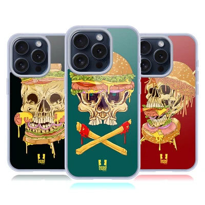 HEAD CASE DESIGNS SKULL SANDWICHES SOFT GEL CASE FOR APPLE iPHONE PHONES - Image 1 of 4