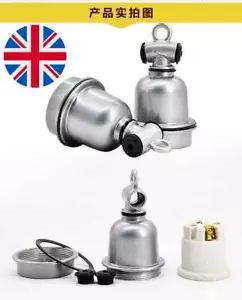 E27 waterproof ceramic lamp mouth insulation lamp holder for heating lamp bulb - Picture 1 of 12