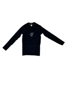 Jean Paul Gaultier Soleil Vintage Negro Malla Manga Larga Talla L Unisex - Imagen 1 de 4