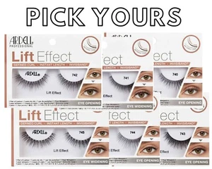 Ardell - 1 Pair Eye Lashes - Lift Effect - 740/741/742/743/744/745 - Pick Yours - Picture 1 of 7