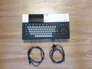 computer MSX Philips VG-8020 +keyboard cover - tested and working - Imagen 1 de 7