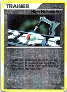 Night Maintenance 120/132 Reverse Holo Pokemon Secret Wonders Moderate Play - Bild 1 von 1