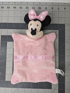 Disney Minnie Mouse Pink Security Blanket Just Play Stuffed Animal Toy - Picture 1 of 8