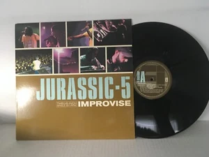 Jurassic 5 - Improvise / Concrete Schoolyard - Interscope Records (1999) SINGLE - Picture 1 of 2
