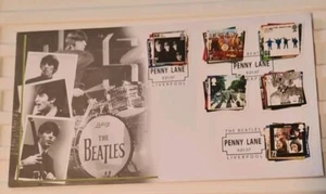 GB - 2007 -"The Beatles" Buckingham Ltd Edition Set Of 6 On FDC Penny Lane - SHS - Picture 1 of 2