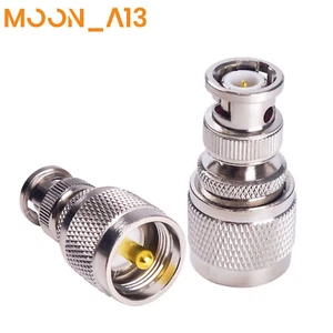 Peakelect BNC Male to UHF Male Adapter PL-259 RF Coax Coaxial Connector - Picture 1 of 6