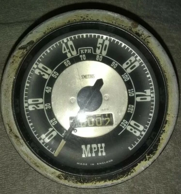 Hillman Minx - Vintage Smiths 90 MPH Speedometer - 2 Miles only - Image 1 of 4